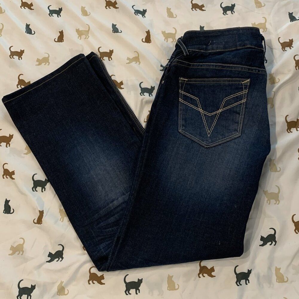 Vigoss Women’s Dark Blue Boot Cut Jeans